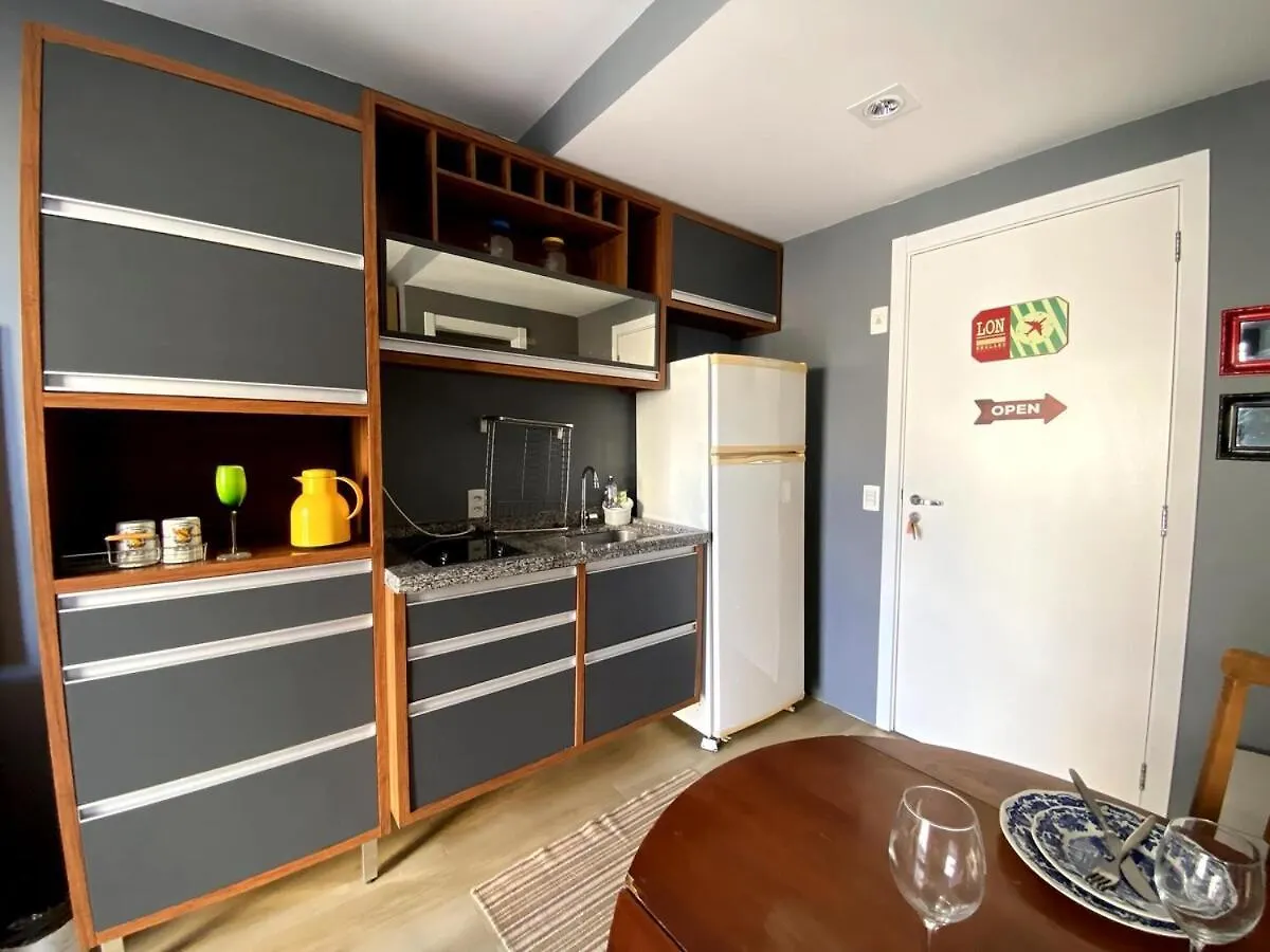 Apartmán Loft Stripe - Loft Aconchegante Na Liberdade São Paulo