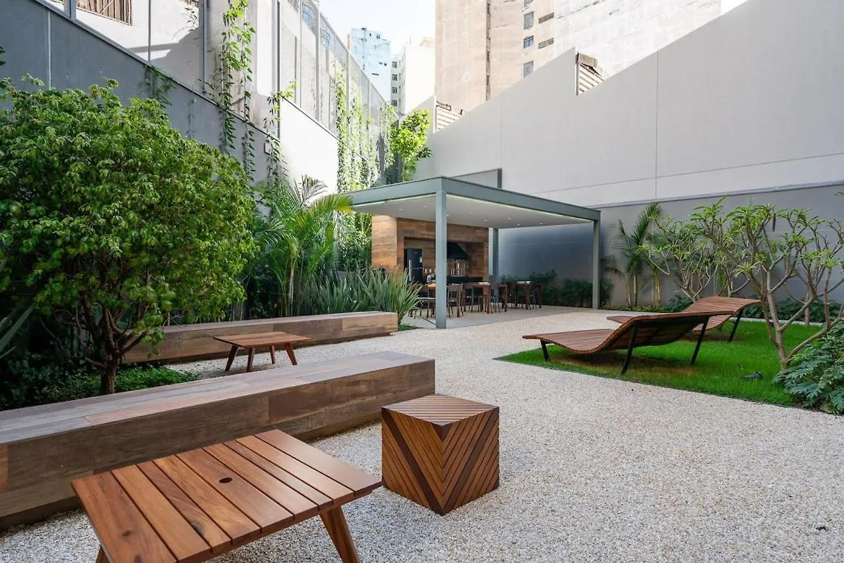Loft Stripe - Loft Aconchegante Na Liberdade Apartment Sao Paulo