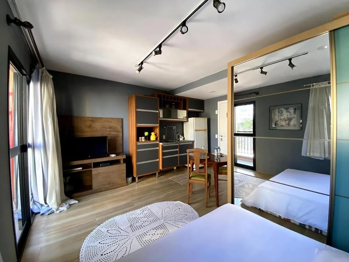 Loft Stripe - Loft Aconchegante Na Liberdade Apartment Sao Paulo