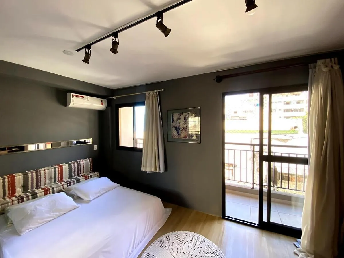 Loft Stripe - Loft Aconchegante Na Liberdade Apartment Sao Paulo